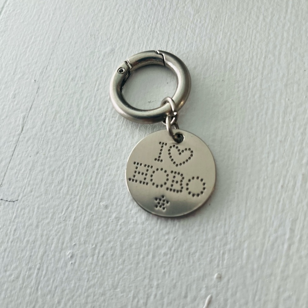 HOBO Silver Purse Bangle